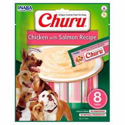 Inaba Churu Chicken & Lax Recept Cream Treats 20g x 8 tuber